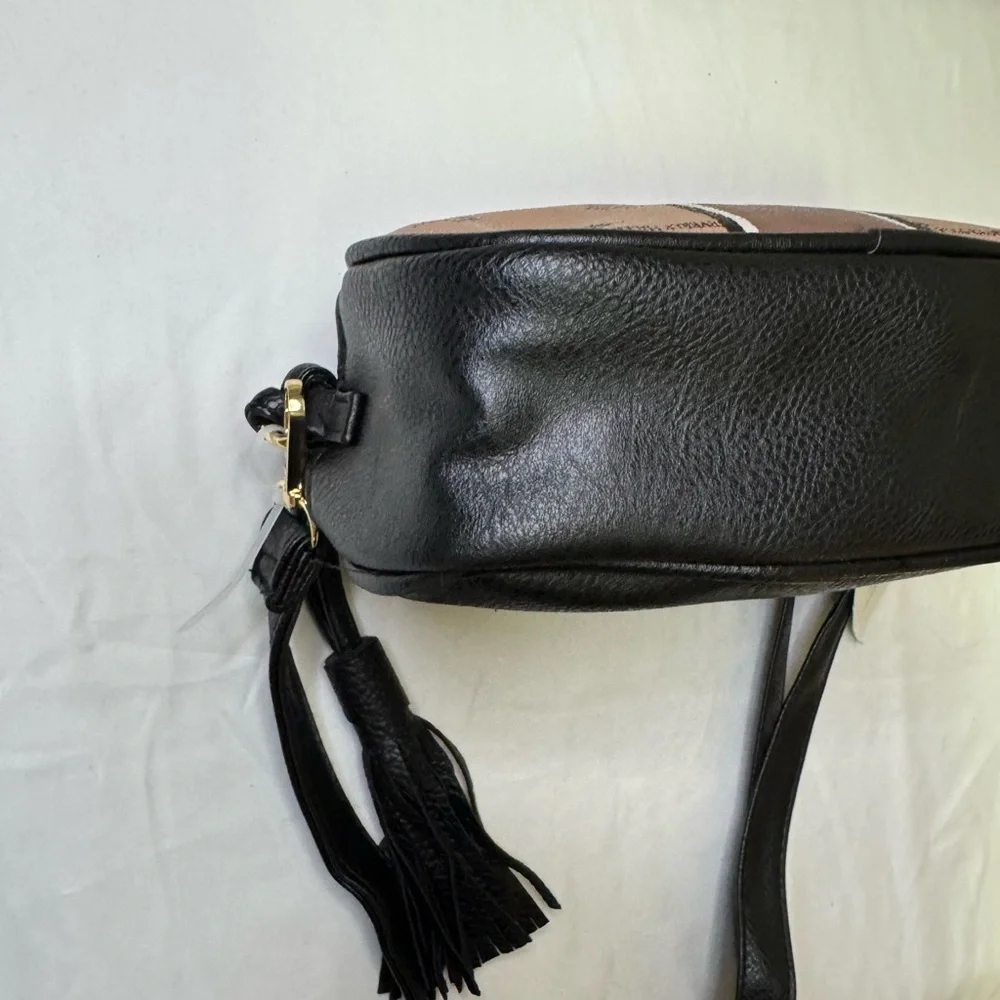 Beverly Hills Polo Club‎ Crossbody Bag with Tassel – Brown/Black